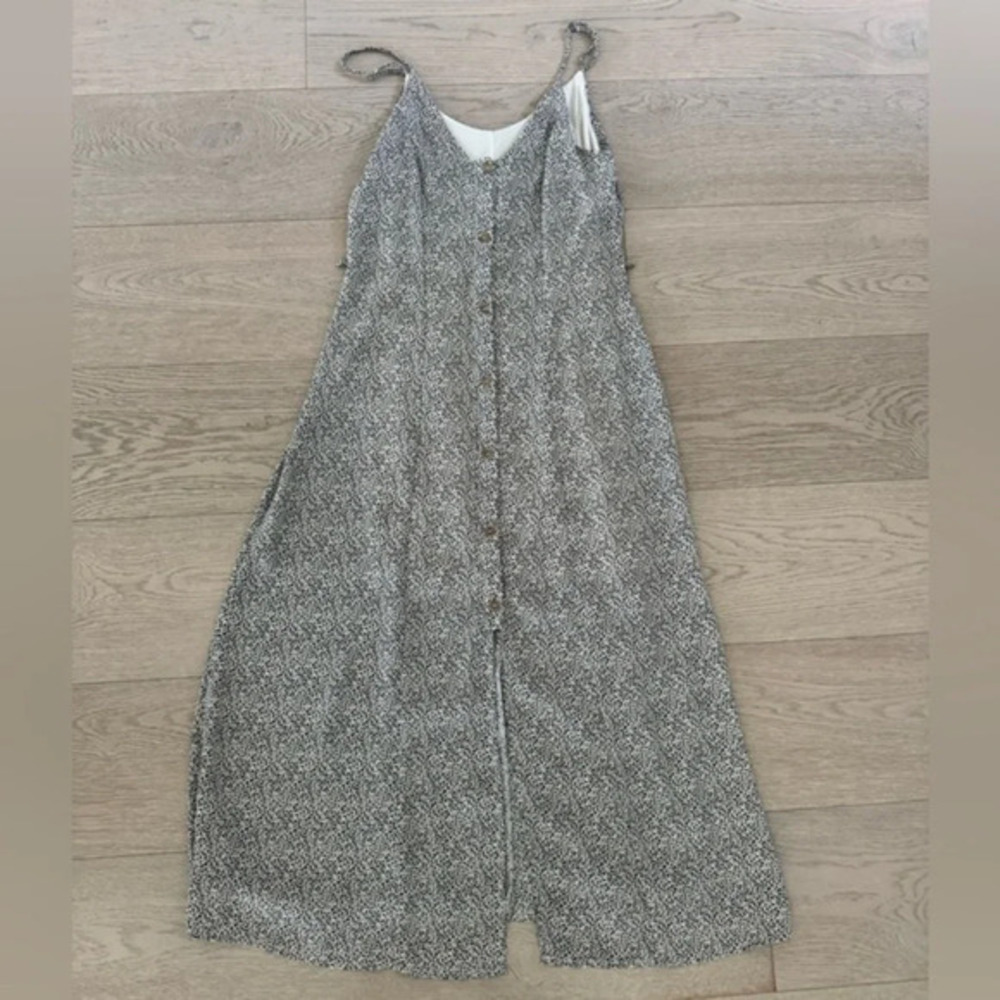 Animal print maxi dress size small